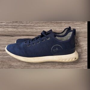 Peter Millar Hyperlight Glide Sneaker SZ 11 Navy and White